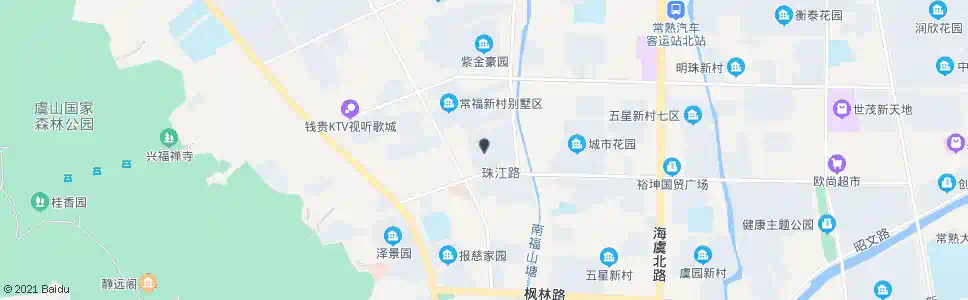 苏州常福名苑(珠江路)_公交站地图_苏州公交_妙搜公交查询2024