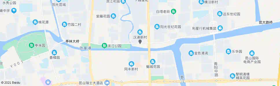 苏州汉浦新村_公交站地图_苏州公交_妙搜公交查询2024