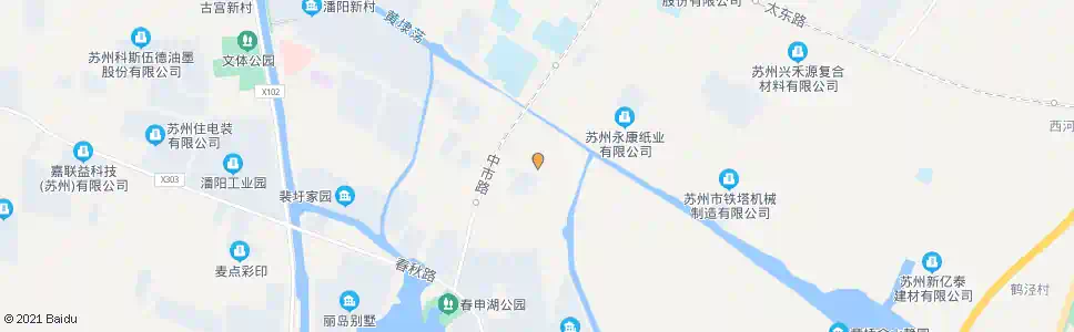 苏州鹤龄堂_公交站地图_苏州公交_妙搜公交查询2024