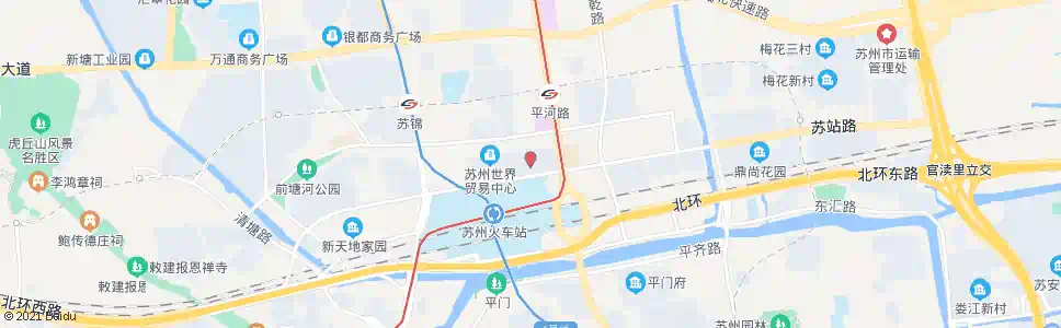 苏州港龙喜临门_公交站地图_苏州公交_妙搜公交查询2024