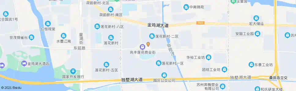 苏州莲花新村二区_公交站地图_苏州公交_妙搜公交查询2024