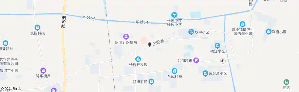 苏州妙桥医院_公交站地图_苏州公交_妙搜公交查询2024