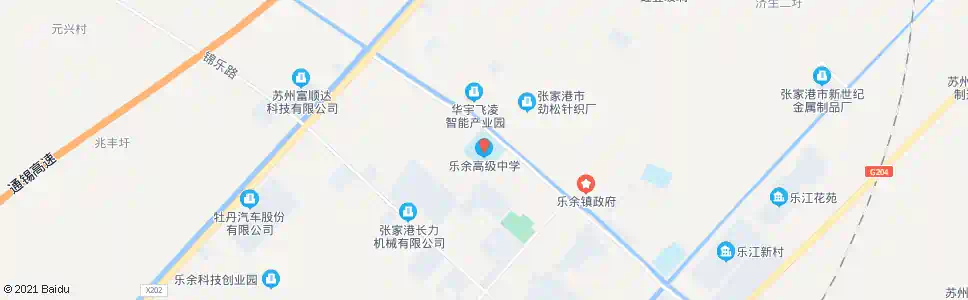 苏州乐余中学_公交站地图_苏州公交_妙搜公交查询2024