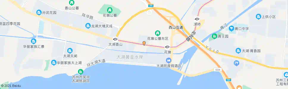 苏州还带寺_公交站地图_苏州公交_妙搜公交查询2024