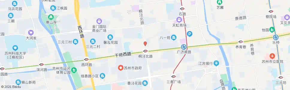 苏州虹桥路_公交站地图_苏州公交_妙搜公交查询2024