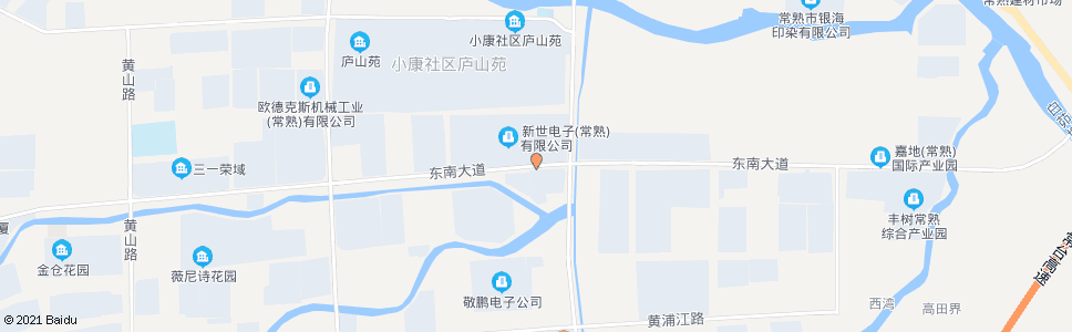 苏州新世电子_公交站地图_苏州公交_妙搜公交查询2024
