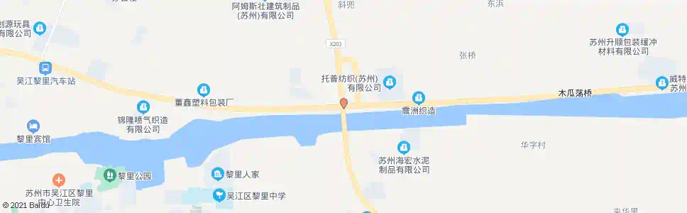 苏州东大桥_公交站地图_苏州公交_妙搜公交查询2024