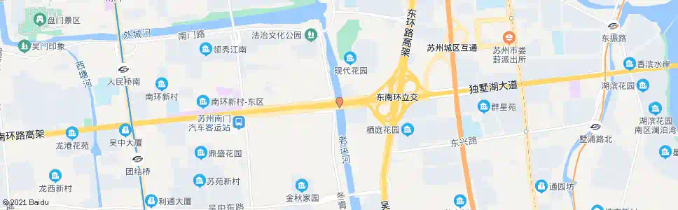 苏州南环桥_公交站地图_苏州公交_妙搜公交查询2024