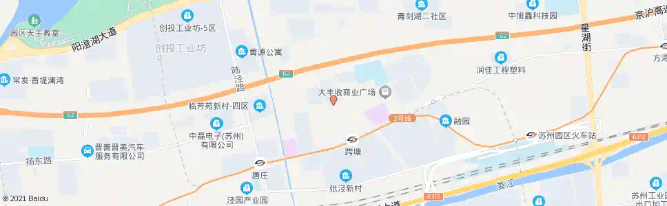 苏州跨塘汇隆街_公交站地图_苏州公交_妙搜公交查询2024