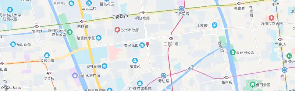 苏州彩虹新村东_公交站地图_苏州公交_妙搜公交查询2024