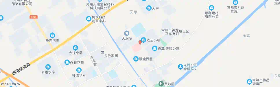 苏州梅李医院_公交站地图_苏州公交_妙搜公交查询2024