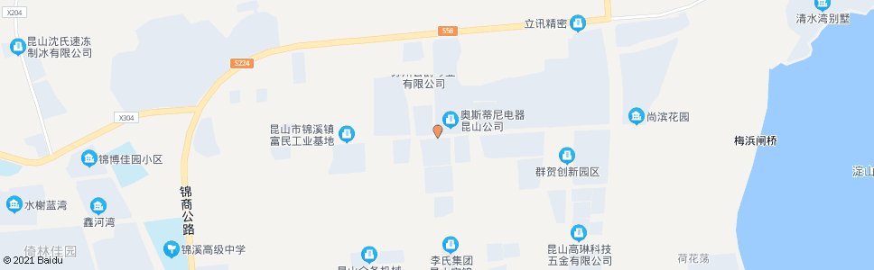 苏州泰德兴电子_公交站地图_苏州公交_妙搜公交查询2024