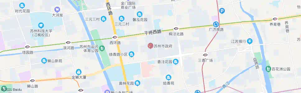 苏州市政府_公交站地图_苏州公交_妙搜公交查询2024