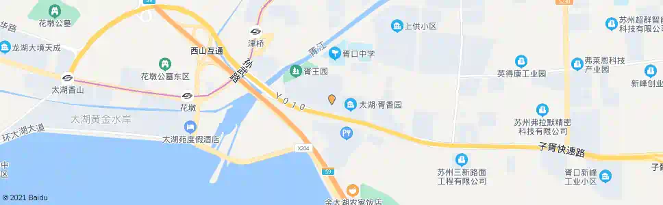 苏州胥香园首末站_公交站地图_苏州公交_妙搜公交查询2024