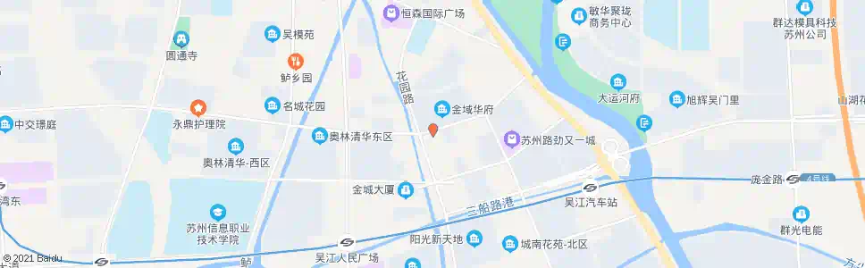 苏州吴江公共卫生中心_公交站地图_苏州公交_妙搜公交查询2024