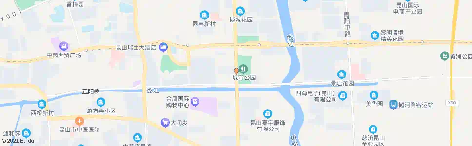 苏州长江路祝家厍_公交站地图_苏州公交_妙搜公交查询2024