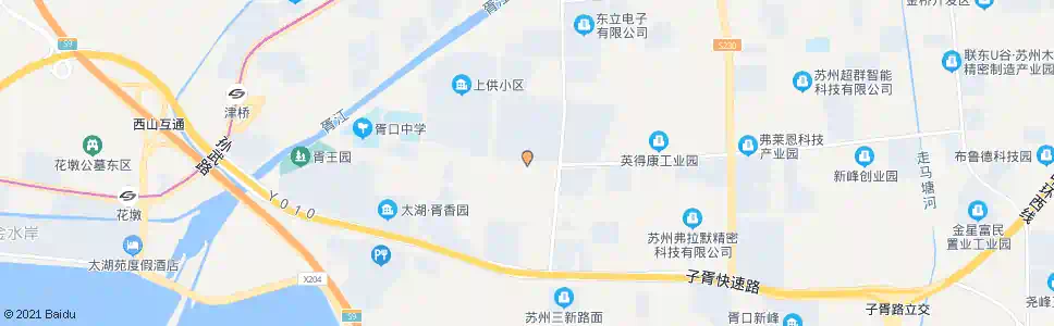 苏州胥口中心幼儿园_公交站地图_苏州公交_妙搜公交查询2024