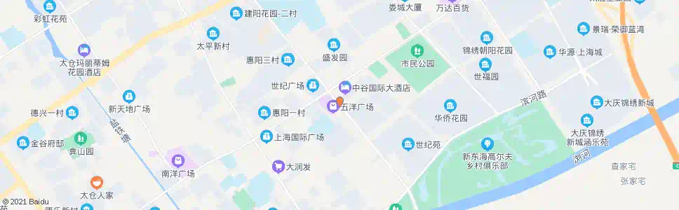 苏州五洋广场_公交站地图_苏州公交_妙搜公交查询2024