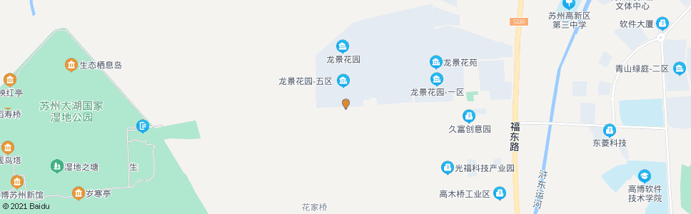 苏州龙景花园南区西_公交站地图_苏州公交_妙搜公交查询2024