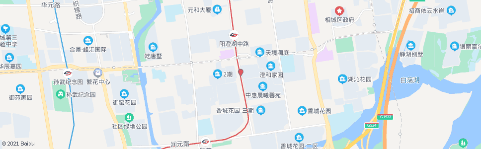 苏州采莲路古元路北_公交站地图_苏州公交_妙搜公交查询2024