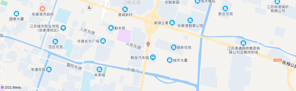 苏州联发汽车城(阳光e驾港城驾校)_公交站地图_苏州公交_妙搜公交查询2024