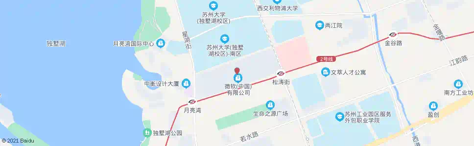 苏州创意产业园西_公交站地图_苏州公交_妙搜公交查询2024