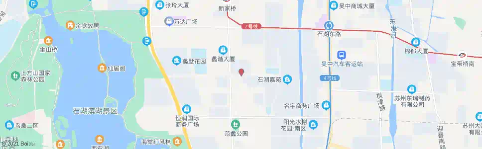 苏州先锋路长蠡路西_公交站地图_苏州公交_妙搜公交查询2024