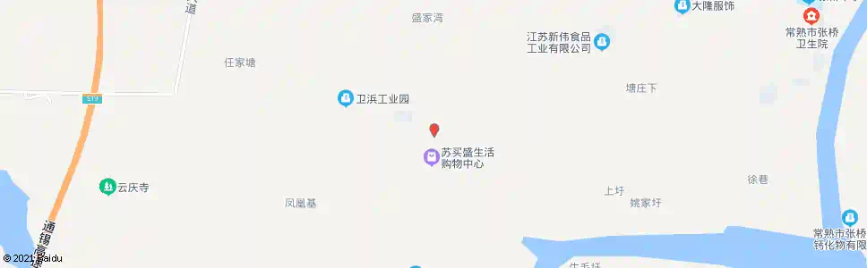 苏州卫家塘村_公交站地图_苏州公交_妙搜公交查询2024