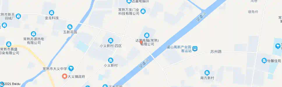 苏州达富电脑南站_公交站地图_苏州公交_妙搜公交查询2024