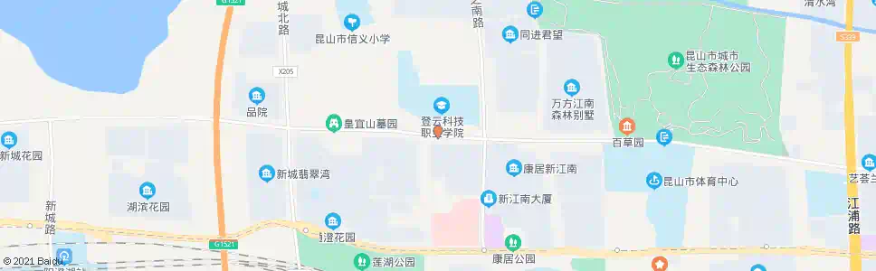 苏州登云学院_公交站地图_苏州公交_妙搜公交查询2024