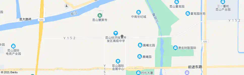 苏州开发区高级中学_公交站地图_苏州公交_妙搜公交查询2024