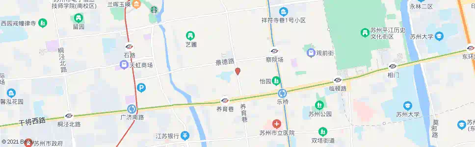 苏州景德路_公交站地图_苏州公交_妙搜公交查询2024