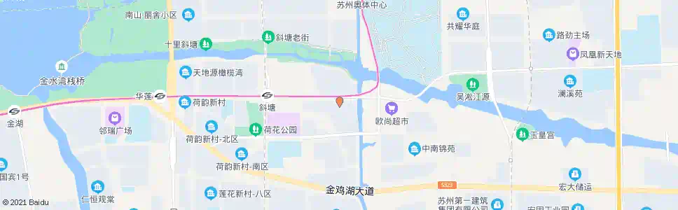 苏州莲香新村_公交站地图_苏州公交_妙搜公交查询2024