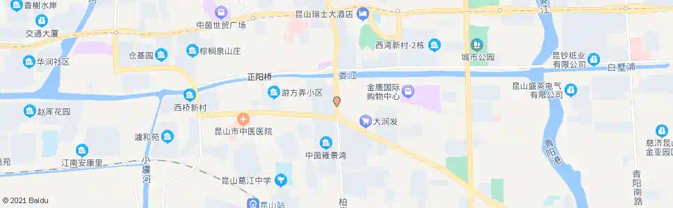 苏州在水一方_公交站地图_苏州公交_妙搜公交查询2024