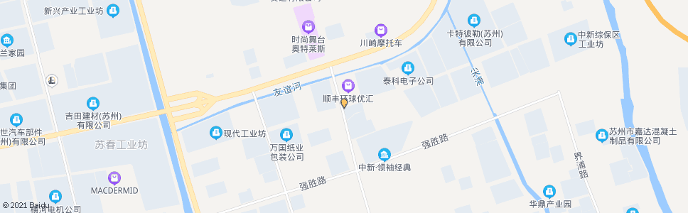 苏州园区综合保税区东区首末_公交站地图_苏州公交_妙搜公交查询2024