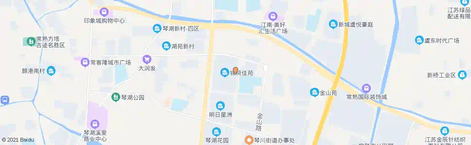 苏州锦荷幼儿园_公交站地图_苏州公交_妙搜公交查询2024