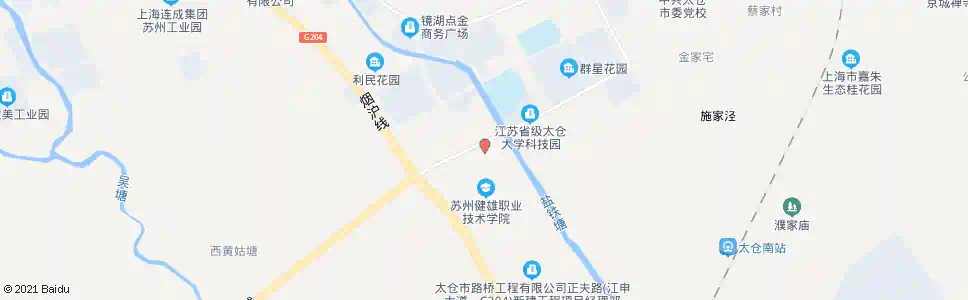 苏州健雄北门_公交站地图_苏州公交_妙搜公交查询2024