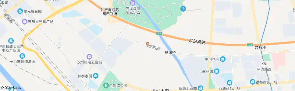 苏州圩南港桥_公交站地图_苏州公交_妙搜公交查询2024