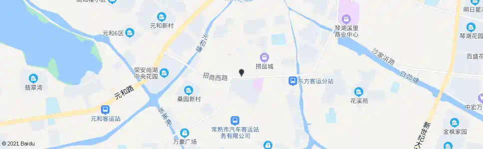 苏州常熟客运南站(招商东路)_公交站地图_苏州公交_妙搜公交查询2024