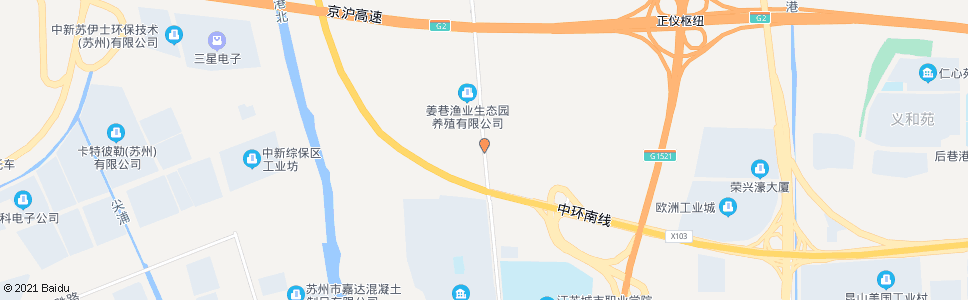 苏州姜巷_公交站地图_苏州公交_妙搜公交查询2024