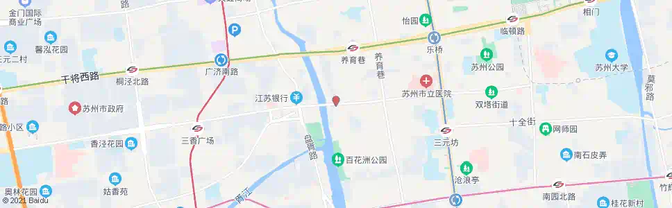 苏州姑胥桥_公交站地图_苏州公交_妙搜公交查询2024