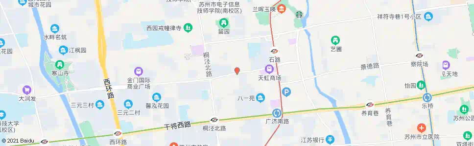 苏州朱家庄新村_公交站地图_苏州公交_妙搜公交查询2024