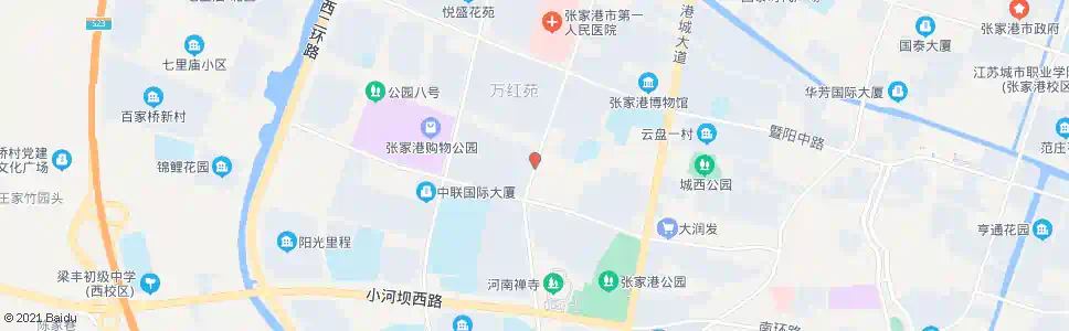 苏州万红五村_公交站地图_苏州公交_妙搜公交查询2024