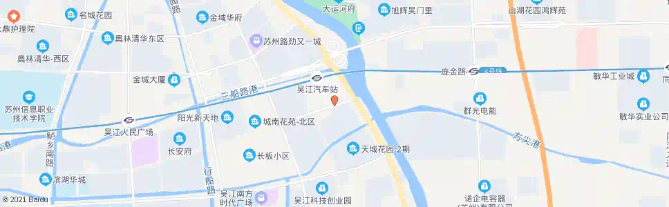 苏州吴江汽车站南门_公交站地图_苏州公交_妙搜公交查询2024