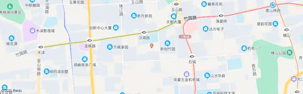 苏州新区一中_公交站地图_苏州公交_妙搜公交查询2024