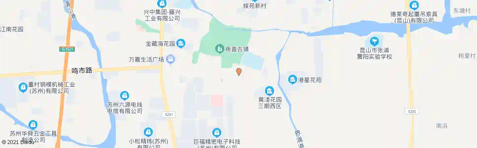 苏州甪直黄娄新村_公交站地图_苏州公交_妙搜公交查询2024