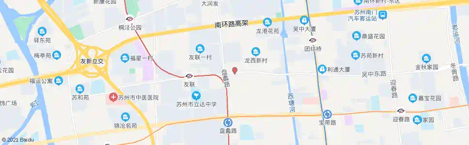 苏州城西中学_公交站地图_苏州公交_妙搜公交查询2024