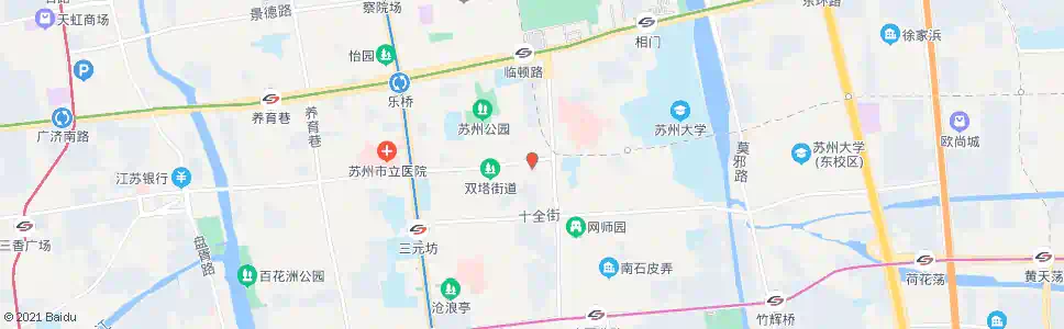 苏州血站_公交站地图_苏州公交_妙搜公交查询2024