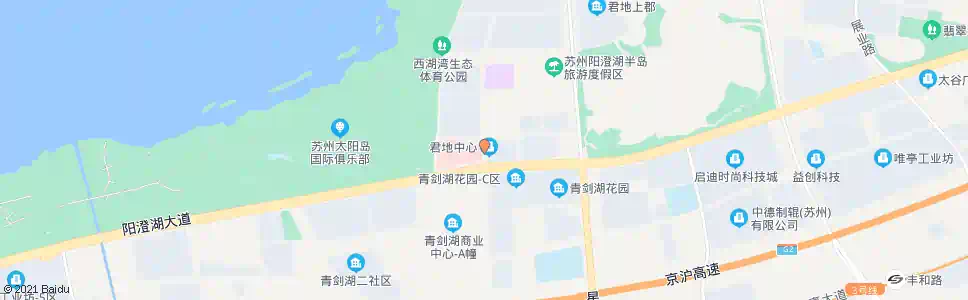 苏州星湖医院_公交站地图_苏州公交_妙搜公交查询2024