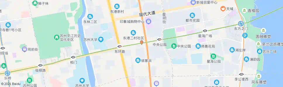 苏州韶山花园_公交站地图_苏州公交_妙搜公交查询2024